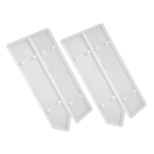 NOLITOY 2 Stück Teiliges DIY Silikonformen für Epoxidharz Türschild Anhänger Langlebige Wiederverwendbare Gießform für Personalisierte Dekoration mit Einfachem Entformen und NOLITOY 2 Stück Teiliges DIY Silikonformen für Epoxidharz Türschild Anhänger Langlebige Wiederverwendbare Gießform für Personalisierte Dekoration mit Einfachem Entformen und von NOLITOY