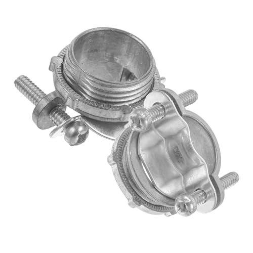 NOLITOY 2 Stück Teiliges Metall Kabelverbinder Klemmen Squeeze Connector aus Zinklegierung Rostfrei Verschleißfest Hohe Tragkraft Langlebige Kabelklemme für Sicheren Schutz Elektrischer von NOLITOY