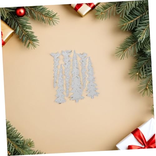 NOLITOY 2 Stück Teiliges Weihnachtsbaum Stanzformen aus Metall für Scrapbooking und Kartenherstellung Vielseitige DIY Prägeschablonen für Papier Stoff und Dünne Metallblätter Festliche von NOLITOY