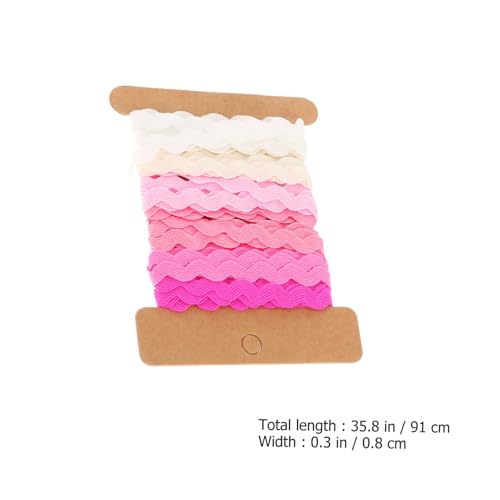 NOLITOY 2 Stück Wellenband Geschenkband Farben Yards DIY Dekoband für Geschenkverpackung Party Hochzeit Basteln NOLITOY 2 Stück Wellenband Geschenkband Farben Yards DIY Dekoband für Geschenkverpackung Party Hochzeit Basteln von NOLITOY