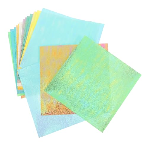 NOLITOY 20 Blatt Glitzer Origami Papier Buntes Perlmutt Bastelpapier für DIY Bastelprojekte Kunsthandwerk Vielseitig Verwendbar für Dekoration Scrapbooking und Papierfalten NOLITOY 20 Blatt Glitzer Origami Papier Buntes Perlmutt Bastelpapier für DIY Bastelprojekte Kunsthandwerk Vielseitig Verwendbar für Dekoration Scrapbooking und Papierfalten von NOLITOY