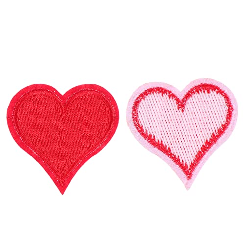 NOLITOY 20 Stück Bestickte Herz Aufnäher Rot zum Aufnähen Stoff Reparatur Flicken für Jeans Jacken Hüte DIY Kleidung Dekoration Langlebige Applikationen für Kleidung und Accessoires NOLITOY 20 Stück Bestickte Herz Aufnäher Rot zum Aufnähen Stoff Reparatur Flicken für Jeans Jacken Hüte DIY Kleidung Dekoration Langlebige Applikationen für Kleidung und Accessoires von NOLITOY