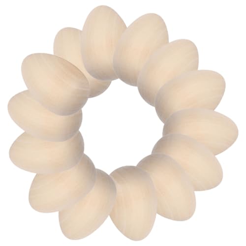 NOLITOY 20 Stück Holz Eier zur Dekoration Unfertige Hölzerne Ostereier für Diy Bastelprojekte Farbenfroh und Vielseitig Einsetzbar für Ostern Zuhause und Bastelideen NOLITOY 20 Stück Holz Eier zur Dekoration Unfertige Hölzerne Ostereier für Diy Bastelprojekte Farbenfroh und Vielseitig Einsetzbar für Ostern Zuhause und Bastelideen von NOLITOY