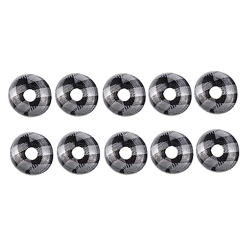 NOLITOY 20 Stück Holzperlendekoration sortiert Schmuck Armbandperle winzige Perlen rustikale Naturperle Perlen zur Schmuckherstellung lose Schmuckperle weihnachtskettenperle Schwarz NOLITOY 20 Stück Holzperlendekoration sortiert Schmuck Armbandperle winzige Perlen rustikale Naturperle Perlen zur Schmuckherstellung lose Schmuckperle weihnachtskettenperle Schwarz von NOLITOY