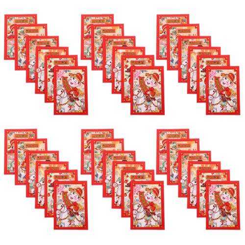 NOLITOY 20 Stück Karton Pferd Rote Umschläge Jahr Des Pferdes Traditionelle Chinesische Geldumschläge Für Neujahr Hochzeit Geburtstag Festliche Geldtaschen NOLITOY 20 Stück Karton Pferd Rote Umschläge Jahr Des Pferdes Traditionelle Chinesische Geldumschläge Für Neujahr Hochzeit Geburtstag Festliche Geldtaschen von NOLITOY