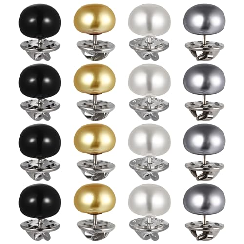 NOLITOY 20 Stück Nahtloses Button-up-Hemd Instant Button Pins ohne Nähen Keine Sew -Knöpfe Sofortiger Knopf, kein Nähen Hemdknopf Bluse -Taste Perlenknöpfe Knopfnadeln Metall Material NOLITOY 20 Stück Nahtloses Button-up-Hemd Instant Button Pins ohne Nähen Keine Sew -Knöpfe Sofortiger Knopf, kein Nähen Hemdknopf Bluse -Taste Perlenknöpfe Knopfnadeln Metall Material von NOLITOY