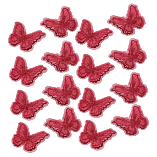 NOLITOY 20 Stück Teiliges Bestickte Spitzen schmetterling aufnäher zum Aufnähen für DIY Kleidung Brautkleider Jeans Hüte Rucksäcke Kunstvolle Frühlings Sommerdekoration NOLITOY 20 Stück Teiliges Bestickte Spitzen schmetterling aufnäher zum Aufnähen für DIY Kleidung Brautkleider Jeans Hüte Rucksäcke Kunstvolle Frühlings Sommerdekoration von NOLITOY