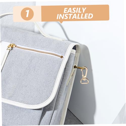 NOLITOY 20 Stück Teiliges Goldfarbene mit Federverschluss Vielseitige Schnappverschlüsse für Taschen Schlüsselanhänger DIY Bastelprojekte Stabile und Langlebige Schlüsselring clips NOLITOY 20 Stück Teiliges Goldfarbene mit Federverschluss Vielseitige Schnappverschlüsse für Taschen Schlüsselanhänger DIY Bastelprojekte Stabile und Langlebige Schlüsselring clips von NOLITOY