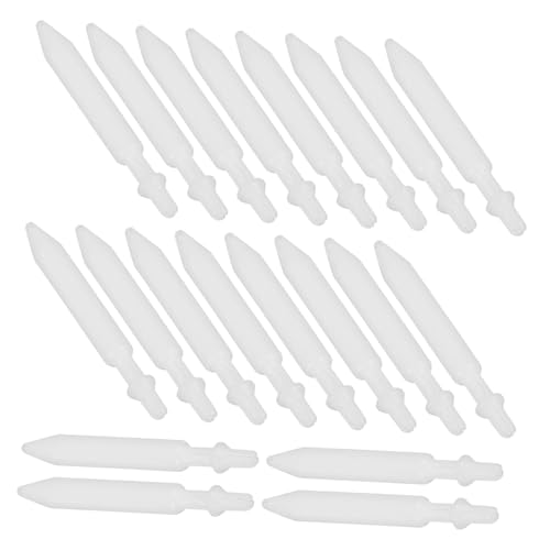 NOLITOY 20 Stück Teiliges Marker Ersatzspitzen Ölbasierte Nylon pinselspitzen für Acryl Ölmarker Präzises Schreiben und Malen Kompatibel mit Kunststoff farbmarkern Einfach zu Ersetzen von NOLITOY