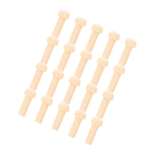 NOLITOY 20 Stück Teiliges Mini Holz Achsenstifte aus Unbehandeltem Holz Langlebige Holzstäbe für DIY Möbel und Kompakt und Vielseitig für Bastelprojekte NOLITOY 20 Stück Teiliges Mini Holz Achsenstifte aus Unbehandeltem Holz Langlebige Holzstäbe für DIY Möbel und Kompakt und Vielseitig für Bastelprojekte von NOLITOY