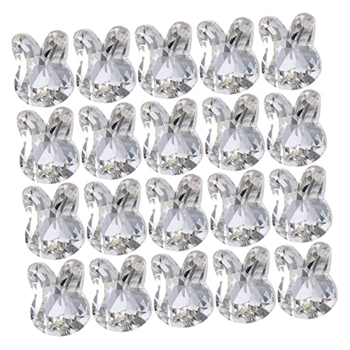 NOLITOY 20 Stück Teiliges Nagelkunst Strassdekorationen Süße Kaninchen Nagelornamente für Cartoon Nagelcharms für Diy Nageldesigns NOLITOY 20 Stück Teiliges Nagelkunst Strassdekorationen Süße Kaninchen Nagelornamente für Cartoon Nagelcharms für Diy Nageldesigns von NOLITOY