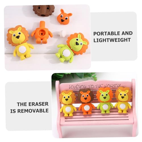 NOLITOY 20 Stück Teiliges Niedliche Tier radiergummis für Multifunktionale Mini Radierer Sichere Cartoon Tier Radiergummis als Kleine Geschenke für Schüler und Mädchen Zufällige Farbe NOLITOY 20 Stück Teiliges Niedliche Tier radiergummis für Multifunktionale Mini Radierer Sichere Cartoon Tier Radiergummis als Kleine Geschenke für Schüler und Mädchen Zufällige Farbe von NOLITOY