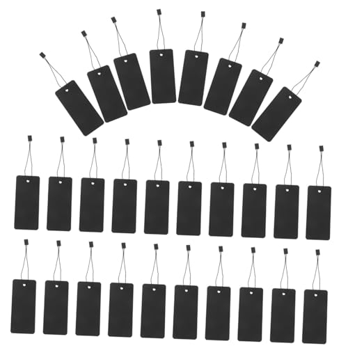 NOLITOY 200 Satz Teiliges Schwarze Papier clothing labels mit Faden Robuste Beschreibbare Preisschilder für Bekleidung Vielseitige Anhänger für Einzelhandel Schuhe Taschen Leichte NOLITOY 200 Satz Teiliges Schwarze Papier clothing labels mit Faden Robuste Beschreibbare Preisschilder für Bekleidung Vielseitige Anhänger für Einzelhandel Schuhe Taschen Leichte von NOLITOY