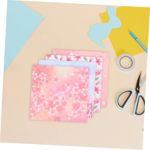 NOLITOY 200 Stück Origami Papier Doppelseitig Buntes Faltpapier Leichtes Bastelpapier für DIY Bastelprojekte und Handarbeiten Farbiges Papier Faltpapier für Anfänger und Fortgeschrittene von NOLITOY