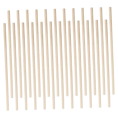 NOLITOY 200 Stück Runde Holzstäbe Bastelstäbe DIY Holzstäbe zum Basteln für Handgeschliffen Sicher Vielseitig für Bastelprojekte und Dekorationen NOLITOY 200 Stück Runde Holzstäbe Bastelstäbe DIY Holzstäbe zum Basteln für Handgeschliffen Sicher Vielseitig für Bastelprojekte und Dekorationen von NOLITOY