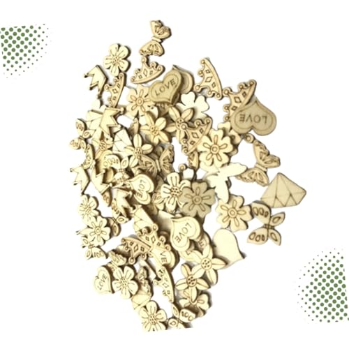 NOLITOY 200 Stück Teiliges Holzdeko Kronen Blumen Herzformen Naturbelassene Holzscheiben zum Basteln DIY holzstücke für Kreative Handarbeiten und Festliche Dekorationen Wie Hochzeit NOLITOY 200 Stück Teiliges Holzdeko Kronen Blumen Herzformen Naturbelassene Holzscheiben zum Basteln DIY holzstücke für Kreative Handarbeiten und Festliche Dekorationen Wie Hochzeit von NOLITOY