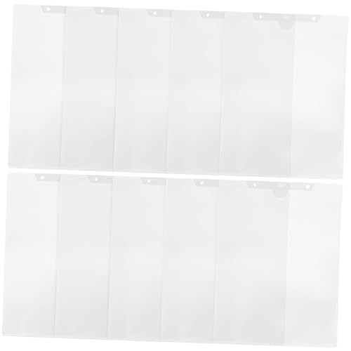 NOLITOY 24 Stück Teiliges Dokumententaschen Transparent Kunststoff Hängend Portable Papierorganizer Ordner Schutz Tasche Für Büro Schule Aktenablage NOLITOY 24 Stück Teiliges Dokumententaschen Transparent Kunststoff Hängend Portable Papierorganizer Ordner Schutz Tasche Für Büro Schule Aktenablage von NOLITOY