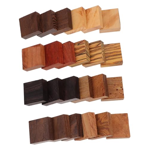 NOLITOY 24 Stück Teiliges Kleine Unbehandelte Holzblöcke aus Naturholz für DIY Schmuckherstellung Wie Holzringe Ohrringe und Halsketten zum Basteln und Kreativen Handwerken NOLITOY 24 Stück Teiliges Kleine Unbehandelte Holzblöcke aus Naturholz für DIY Schmuckherstellung Wie Holzringe Ohrringe und Halsketten zum Basteln und Kreativen Handwerken von NOLITOY