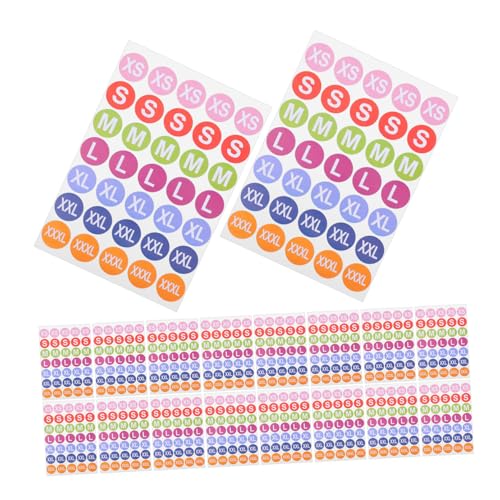 NOLITOY 25 Blatt Klebeetiketten Kleidung Größenaufkleber Selbstklebend Wiederverwendbar Für Schuhe Hüte Textil Größenkennzeichnung Sicher Haftend Einfach Abziehbar NOLITOY 25 Blatt Klebeetiketten Kleidung Größenaufkleber Selbstklebend Wiederverwendbar Für Schuhe Hüte Textil Größenkennzeichnung Sicher Haftend Einfach Abziehbar von NOLITOY
