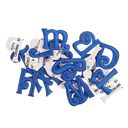 NOLITOY 26 Stück Teiliges Buchstaben bügelbild Bestickte Applikationen zum Aufbügeln oder Aufnähen Langlebige DIY Stoffbuchstaben Patches für Kleidung Taschen Schuhe Hüte Vielseitige NOLITOY 26 Stück Teiliges Buchstaben bügelbild Bestickte Applikationen zum Aufbügeln oder Aufnähen Langlebige DIY Stoffbuchstaben Patches für Kleidung Taschen Schuhe Hüte Vielseitige von NOLITOY