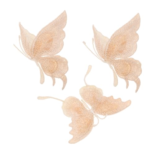 NOLITOY 3 Stück Bestickte Schmetterling Stoffaufnäher DIY Kleidung Patches ohne Kleber zum Aufnähen Reparatur und Verzierung von Kleidung Röcken und Rucksäcken Waschbar und Langlebig NOLITOY 3 Stück Bestickte Schmetterling Stoffaufnäher DIY Kleidung Patches ohne Kleber zum Aufnähen Reparatur und Verzierung von Kleidung Röcken und Rucksäcken Waschbar und Langlebig von NOLITOY