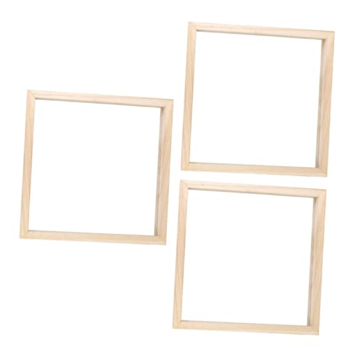 NOLITOY 3 Stück Bilderrahmen aus Echtem Holz mit Acrylglas Vielseitig für Fotos und DIY Malerei Stabile Tischdekoration für Wohnzimmer Büro und Kinderzimmer NOLITOY 3 Stück Bilderrahmen aus Echtem Holz mit Acrylglas Vielseitig für Fotos und DIY Malerei Stabile Tischdekoration für Wohnzimmer Büro und Kinderzimmer von NOLITOY