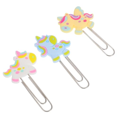 NOLITOY 3 Stück Bunte Cartoon Lesezeichen Clips Kreative Büroklammern mit Glatten Kanten Vielseitige Papierhalter für Bücher Notizen und Büro als Geschenk für Freunde NOLITOY 3 Stück Bunte Cartoon Lesezeichen Clips Kreative Büroklammern mit Glatten Kanten Vielseitige Papierhalter für Bücher Notizen und Büro als Geschenk für Freunde von NOLITOY