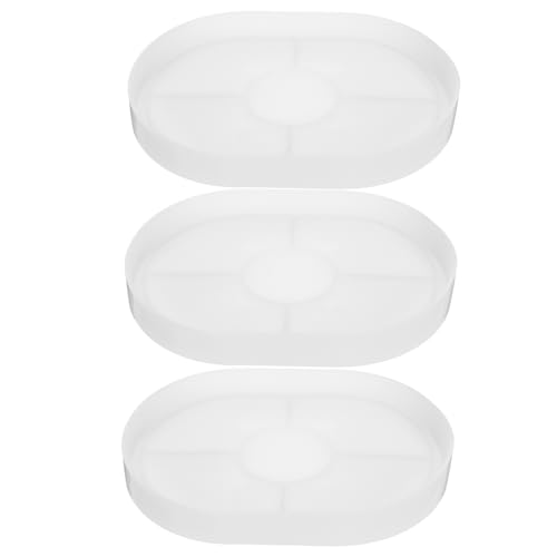 NOLITOY 3 Stück Diy Gießformen für Harzhandwerk Vielseitige Silikonformen für Tassenuntersetzer und Servierplatten NOLITOY 3 Stück Diy Gießformen für Harzhandwerk Vielseitige Silikonformen für Tassenuntersetzer und Servierplatten von NOLITOY
