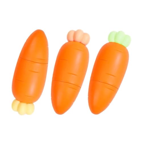 NOLITOY 3 Stück Mini Textmarker Karottenform Tragbare Kleine Fluoreszierende Marker mit Schräger Spitze Niedliche Schmale Textmarker für Schüler Praktisch und Zufällige Farbe NOLITOY 3 Stück Mini Textmarker Karottenform Tragbare Kleine Fluoreszierende Marker mit Schräger Spitze Niedliche Schmale Textmarker für Schüler Praktisch und Zufällige Farbe von NOLITOY