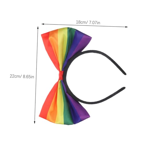 NOLITOY 3 Stück Regenbogen Stirnbänder mit Schleifen Gestreifte Haarschmuck Bänder für Damen und Mädchen Bequeme Haarreife für Alltag Party und Festliche Anlässe NOLITOY 3 Stück Regenbogen Stirnbänder mit Schleifen Gestreifte Haarschmuck Bänder für Damen und Mädchen Bequeme Haarreife für Alltag Party und Festliche Anlässe von NOLITOY