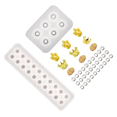 NOLITOY 3 Stück Silikonform DIY Anhänger Gießform Kugelförmige Silikonformen Langlebig Praktisch für Epoxidharz Schmuckherstellung Basteln Familie Partner NOLITOY 3 Stück Silikonform DIY Anhänger Gießform Kugelförmige Silikonformen Langlebig Praktisch für Epoxidharz Schmuckherstellung Basteln Familie Partner von NOLITOY