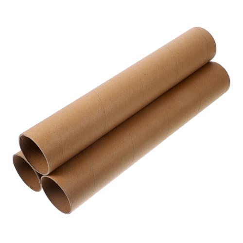 NOLITOY 3 Stück Teiliges DIY Papierrohrröhren Naturfarbene Kraftpapier Vielseitig zum Basteln Malen Poster und Kunstschutz für Kreative und Schulprojekte NOLITOY 3 Stück Teiliges DIY Papierrohrröhren Naturfarbene Kraftpapier Vielseitig zum Basteln Malen Poster und Kunstschutz für Kreative und Schulprojekte von NOLITOY