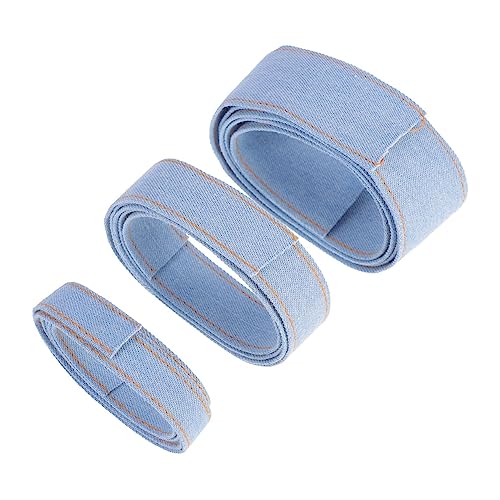 NOLITOY 3 Stück Teiliges Denim Band für Haarspangen und Accessoires Diy Dekoration Hochwertigem Langlebigem Material für Bastelprojekte und für Haarschleifen Bekleidung und Mehr von NOLITOY