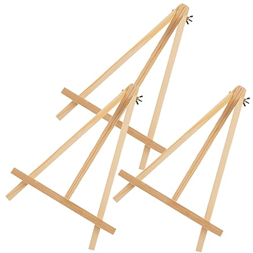 NOLITOY 3 Stück Teiliges Tischstaffelei Holz Stabile Malstaffelei für Künstler zum Ausstellen von Kunstwerken Fotos und Sammlerstücken NOLITOY 3 Stück Teiliges Tischstaffelei Holz Stabile Malstaffelei für Künstler zum Ausstellen von Kunstwerken Fotos und Sammlerstücken von NOLITOY