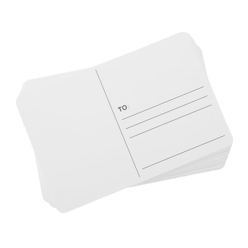 NOLITOY 30 Blatt Blanko Aquarell Postkarten Texturiertes Kartonpapier Mailable DIY Bastel Karten für Geburtstags Einladungen Grußkarten Verschicken von NOLITOY