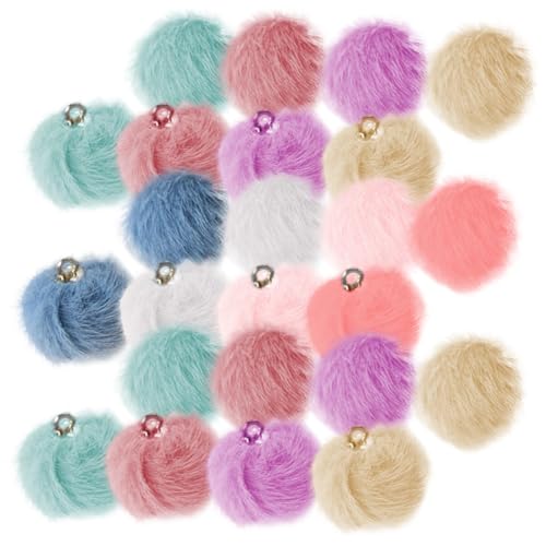 NOLITOY 30 Stück Teiliges Bunte Wollfaden Anhänger mit Öse DIY Schmuck Zubehör für Ohrringe Halsketten Armbänder Schlüsselanhänger Vielseitige Bastelverzierung Sicher und Langlebig NOLITOY 30 Stück Teiliges Bunte Wollfaden Anhänger mit Öse DIY Schmuck Zubehör für Ohrringe Halsketten Armbänder Schlüsselanhänger Vielseitige Bastelverzierung Sicher und Langlebig von NOLITOY