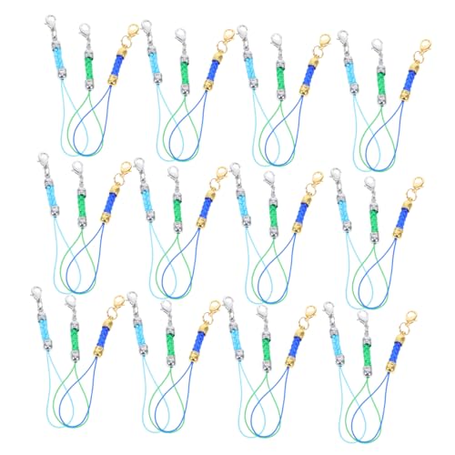 NOLITOY 30 Stück Teiliges Handykette mit Karabinerverschluss Bunte Charm Straps und Lariat Cord für DIY Schmuck Schlüsselanhänger Geeignet für Smartphones USB Sticks und Zufällige Farbe NOLITOY 30 Stück Teiliges Handykette mit Karabinerverschluss Bunte Charm Straps und Lariat Cord für DIY Schmuck Schlüsselanhänger Geeignet für Smartphones USB Sticks und Zufällige Farbe von NOLITOY