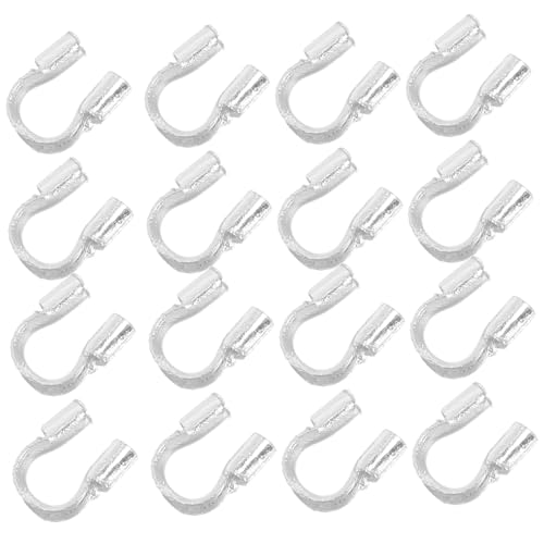 NOLITOY 300 Stück Kupfer U Förmige Drahtschutzbügel Schmuckzubehör zum Schutz von Drahtenden für DIY Halsketten Ohrringe Armbänder Langlebige Metall Thread Guards für Schmuckherstellung NOLITOY 300 Stück Kupfer U Förmige Drahtschutzbügel Schmuckzubehör zum Schutz von Drahtenden für DIY Halsketten Ohrringe Armbänder Langlebige Metall Thread Guards für Schmuckherstellung von NOLITOY