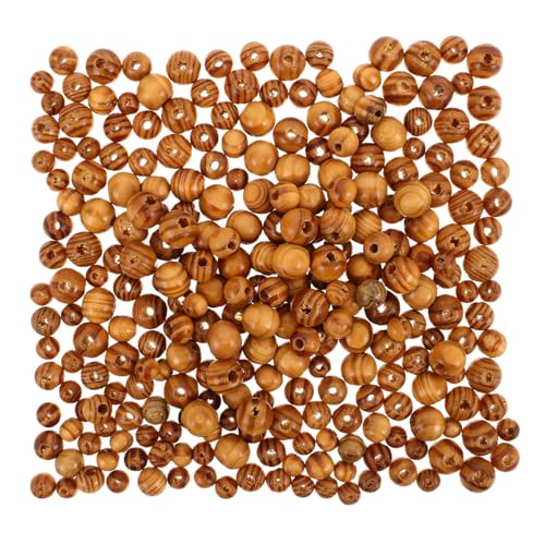 NOLITOY 300 Stück Runde Holzperlen aus Kiefernholz Gestreifte DIY Bastelperlen mit Glatter Oberfläche Leicht zu Bemalen Für Makramee Schmuck Armbänder und Halsketten NOLITOY 300 Stück Runde Holzperlen aus Kiefernholz Gestreifte DIY Bastelperlen mit Glatter Oberfläche Leicht zu Bemalen Für Makramee Schmuck Armbänder und Halsketten von NOLITOY