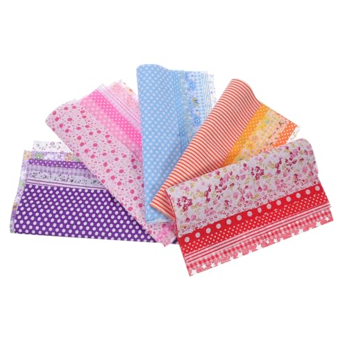 NOLITOY 35 Stück Teiliges Patchwork Baumwollstoff Farben Langlebiger Handgefertigter DIY Stoff für Mädchen zum Nähen von Kleidung Puppen Kissen Vorhängen und Heimdekoration NOLITOY 35 Stück Teiliges Patchwork Baumwollstoff Farben Langlebiger Handgefertigter DIY Stoff für Mädchen zum Nähen von Kleidung Puppen Kissen Vorhängen und Heimdekoration von NOLITOY