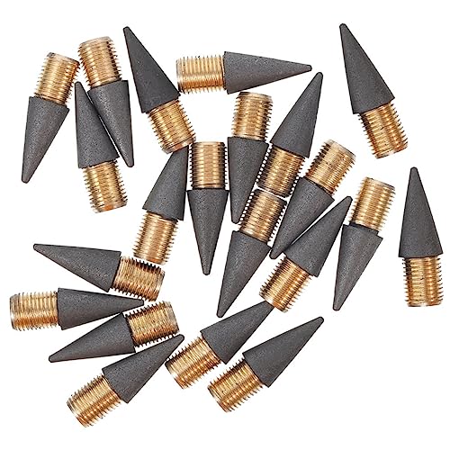 NOLITOY 35 Stück Tintenloser Bleistift Austauschbare Minen Ergonomische Graphitspitzen für Zeichnen Schreiben und Illustrieren Anspitzer Nötig Tragbar und Leicht von NOLITOY