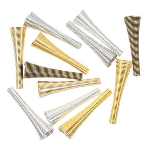 NOLITOY 36 Stück DIY Halskette Perlenkappen Perlen für Schmuckherstellungsset Perlen für Schmuckhersteller Schmuckzubehör Perlen Kappen Perlenendkappen für Armbänder Metall NOLITOY 36 Stück DIY Halskette Perlenkappen Perlen für Schmuckherstellungsset Perlen für Schmuckhersteller Schmuckzubehör Perlen Kappen Perlenendkappen für Armbänder Metall von NOLITOY