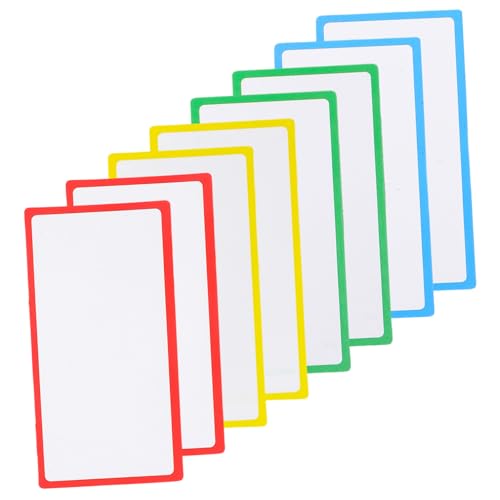 NOLITOY 36 Stück Teiliges Magnetisches Namensschild Wiederverwendbare Abwischbare Papieretiketten in Blau Rot Grün Gelb mit Starkem Magnet für Kühlschrank Whiteboard und Haushaltsmagnete NOLITOY 36 Stück Teiliges Magnetisches Namensschild Wiederverwendbare Abwischbare Papieretiketten in Blau Rot Grün Gelb mit Starkem Magnet für Kühlschrank Whiteboard und Haushaltsmagnete von NOLITOY