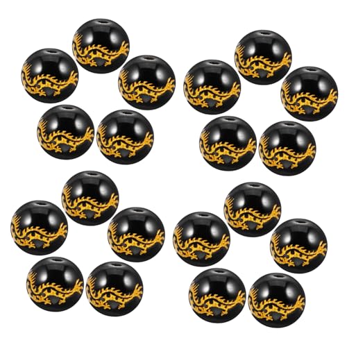 NOLITOY 39 Stück Goldgenähte Kristallperlen In Drachenform Zur Schmuckherstellung Steinperlen Für Armbänder Drachen Charm Perlen Goldperlen Kleine Drachen Abstandshalter Dekorative NOLITOY 39 Stück Goldgenähte Kristallperlen In Drachenform Zur Schmuckherstellung Steinperlen Für Armbänder Drachen Charm Perlen Goldperlen Kleine Drachen Abstandshalter Dekorative von NOLITOY