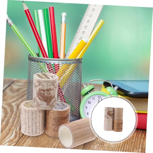 NOLITOY 4 Rollen Washi Tape Japanisches Papier Klebeband Vintage Muster DIY Scrapbooking Klebeband für Basteln und Tagebuchgestaltung pro Vielseitig Klebend und Einfach Anzuwenden NOLITOY 4 Rollen Washi Tape Japanisches Papier Klebeband Vintage Muster DIY Scrapbooking Klebeband für Basteln und Tagebuchgestaltung pro Vielseitig Klebend und Einfach Anzuwenden von NOLITOY