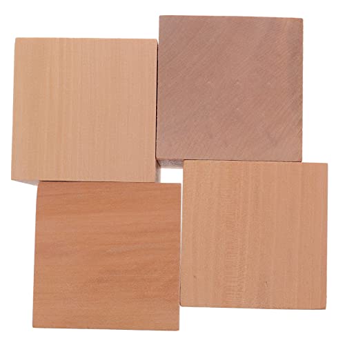 NOLITOY 4 Stck. Unfertige Holzblöcke Große Quadratische Holzwürfel für Diy Bastelarbeiten Blanko Holzklötze für Projekte Kinderhandwerk und Malerei NOLITOY 4 Stck. Unfertige Holzblöcke Große Quadratische Holzwürfel für Diy Bastelarbeiten Blanko Holzklötze für Projekte Kinderhandwerk und Malerei von NOLITOY