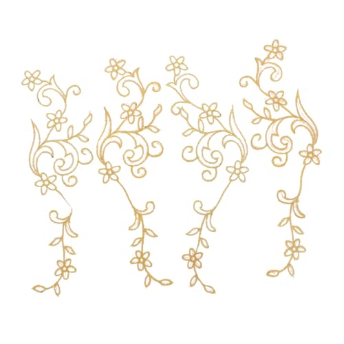 NOLITOY 4 Stück Bestickte Blumen Applikationen Beige Teilig Nähpatches zum Aufnähen und Aufbügeln Verarbeitung für Kleidung DIY Stoffverzierungen für Mode und Reparatur NOLITOY 4 Stück Bestickte Blumen Applikationen Beige Teilig Nähpatches zum Aufnähen und Aufbügeln Verarbeitung für Kleidung DIY Stoffverzierungen für Mode und Reparatur von NOLITOY