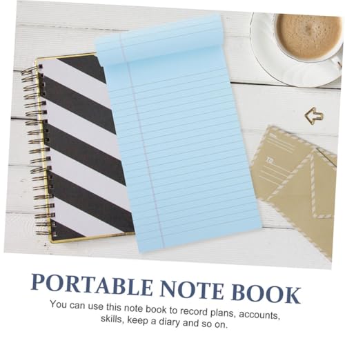 NOLITOY 4 Stück Kleines Liniert Notizblock Set Abreißbares Memo Pad Vielseitig für Bürobedarf und Taschengebrauch NOLITOY 4 Stück Kleines Liniert Notizblock Set Abreißbares Memo Pad Vielseitig für Bürobedarf und Taschengebrauch von NOLITOY