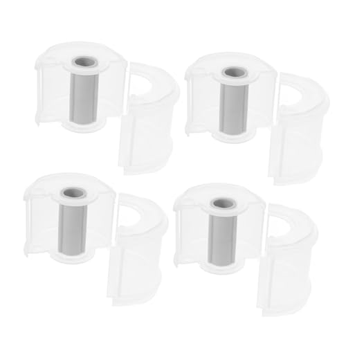 NOLITOY 4 Stück Praktischer Transparentes Klebeband aufbewahrungsbox aus Hochwertigem Kunststoff Mobiler Tape Cutter mit Integriertem Abroller für Büro Schule und Bastelprojekte Handlich NOLITOY 4 Stück Praktischer Transparentes Klebeband aufbewahrungsbox aus Hochwertigem Kunststoff Mobiler Tape Cutter mit Integriertem Abroller für Büro Schule und Bastelprojekte Handlich von NOLITOY