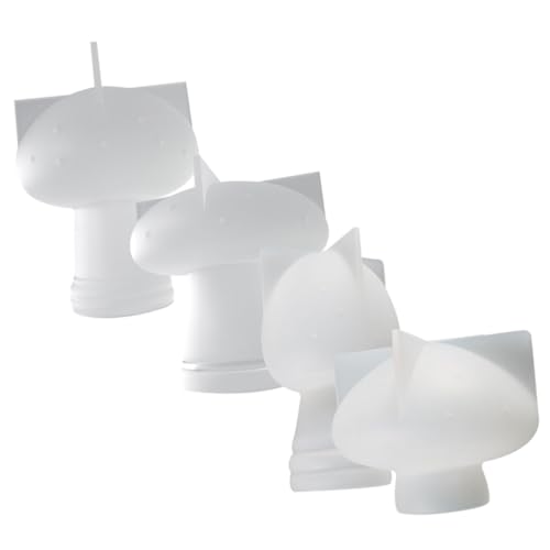 NOLITOY 4 Stück Silikonform Pilzform Epoxidharz Gießform Wiederverwendbar Antihaft DIY Bastelarbeiten Langlebig Leicht zu Reinigen für Handgemachte Dekoration NOLITOY 4 Stück Silikonform Pilzform Epoxidharz Gießform Wiederverwendbar Antihaft DIY Bastelarbeiten Langlebig Leicht zu Reinigen für Handgemachte Dekoration von NOLITOY